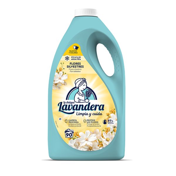 Wasmiddel Lavandera Bloemig Wild 4500 ml