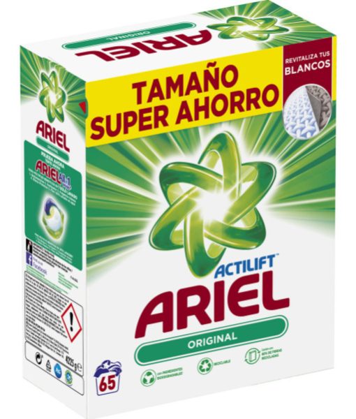Detergente máquina polvo Original maleta 65 Lavados