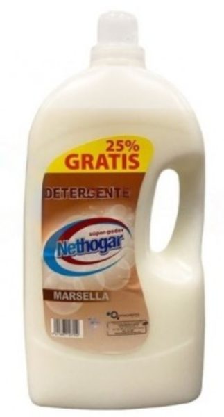 Detergente Nethogar Marsella 60  Lavados 4 L.