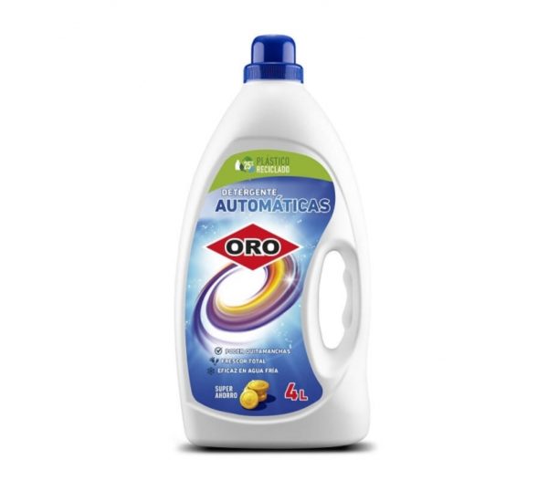 Detergente Ouro Automática 44 Lavagens Universal 4 Litros