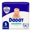 Dodot Fralda T3 6-10 Kg SENSITIVE 56 Unidades