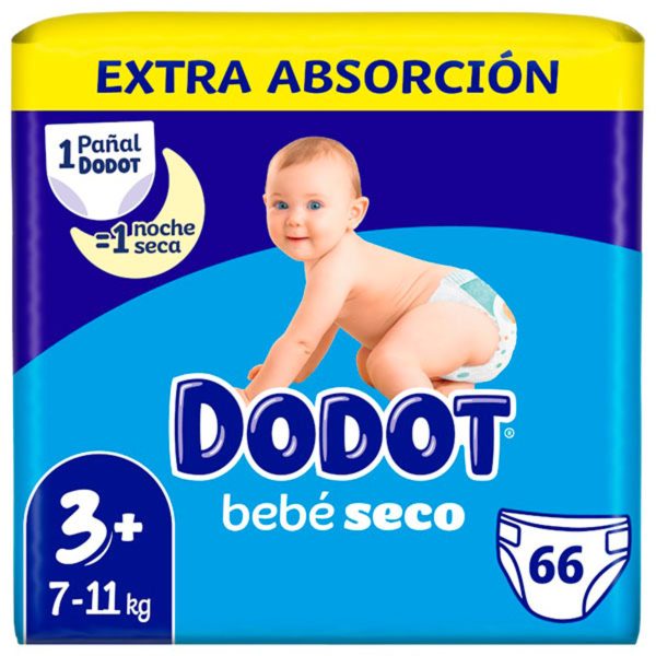 Dodot Luiers T3 Extra 66 Eenheden