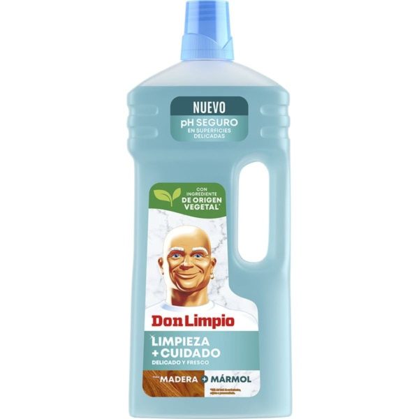 Don Limpio pH ουδέτερο καθαριστικό + φροντίδα ξύλου και μάρμαρου 1,3 + 0,20 λίτρα δωρεάν