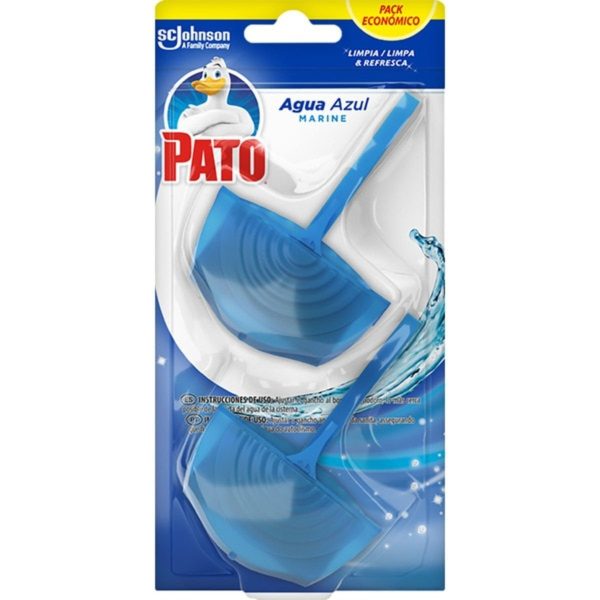 Duplo WC Eend Blauw Water