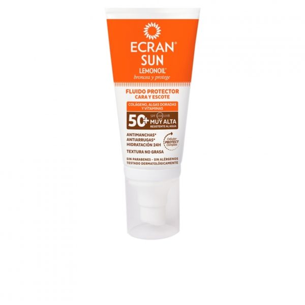 Écran Fluide solaire visage et décolletage SPF50 50 ml