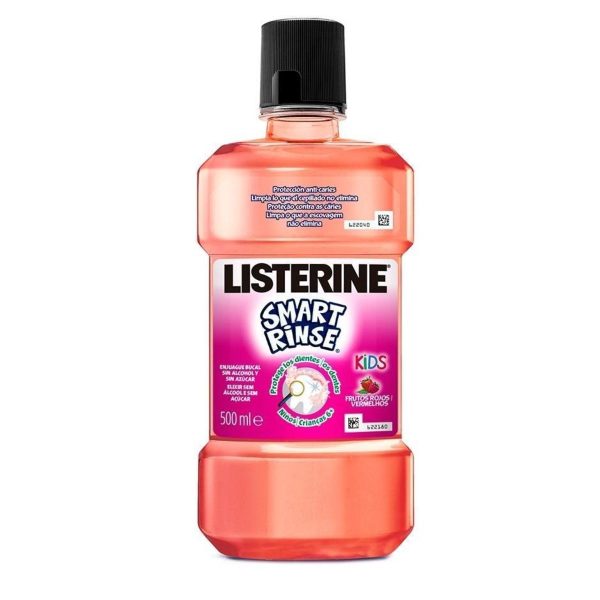 Enxágue Sabor Morango Infantil 500 ml Listerine