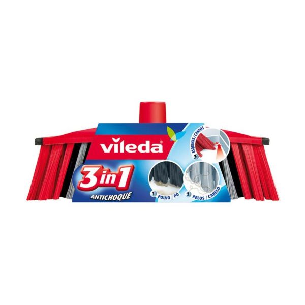Bezem Vileda Antichok 3En1 3 Actie (Zonder Steel)