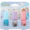 Set Frozen 3 Lacke Nägel von 5 ml.+ Aufkleber