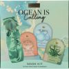 Estuche Mascarilla Facial Sence Ocean 4 Unidades 3 Mascarillas+Banda Pelo