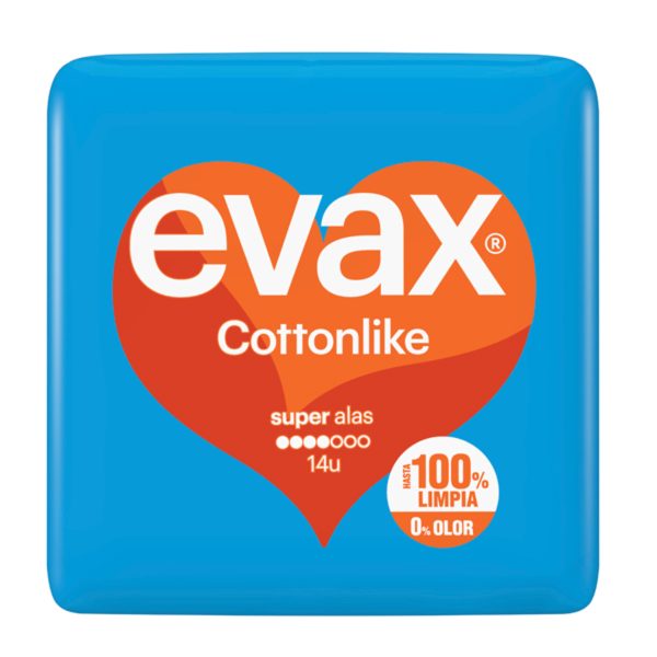 Evax Cottonlike Super Ailes 14 Unités