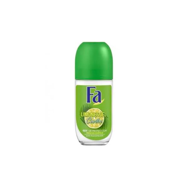 Fa Limões do Caribe Desodorante roll on 50 ml
