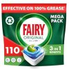 Fairy Original All In One 110 Cápsulas Lavavajillas
