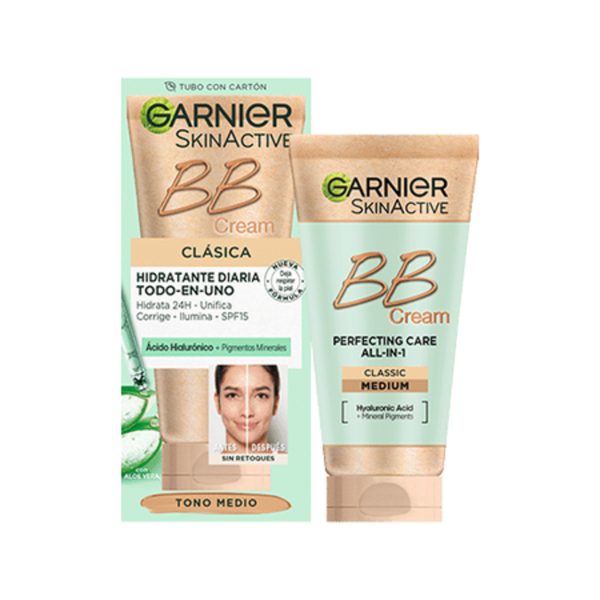 Garnier SkinActive BB Cream Hidratante Clásica Tono medio 50 ml