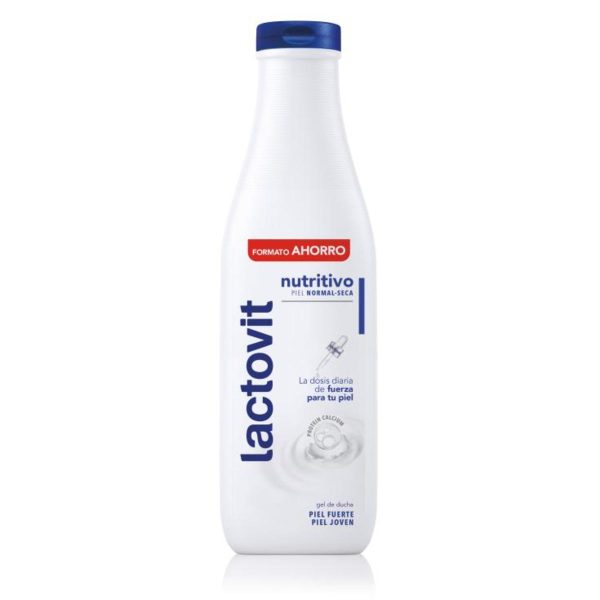 Gel Lactovit Nutritief 750 ml. (Normale Droge Huid)