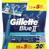 Gillette Blue II Plus Pack 15 + 5 unidades