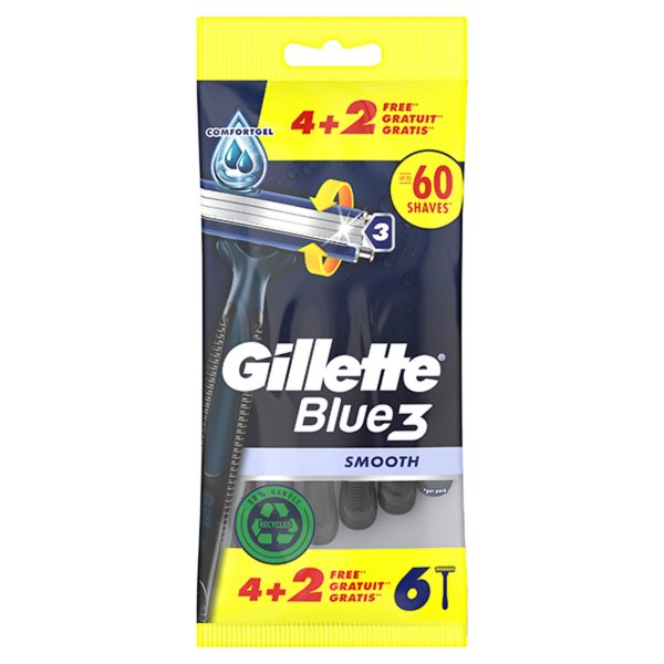 Gillette Blue3 Μηχανή 4 Μονάδες