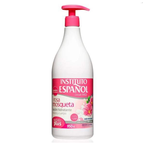 INSTITUTO ESPAÑOL body melk 950 ml rozenbottel