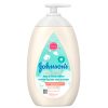 Johnson’ Cotton Touch Creme para rosto e corpo 500 ml dosificador