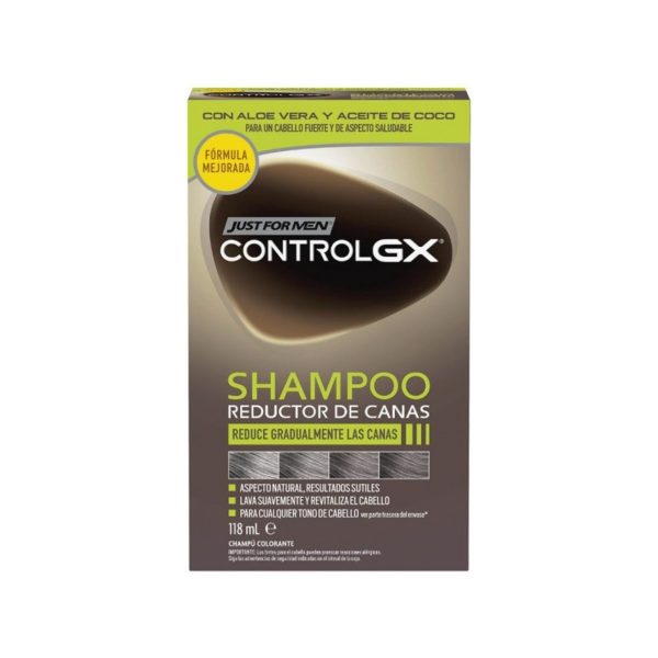 Just For Men Control GX Champú reductor de canas 118 ml