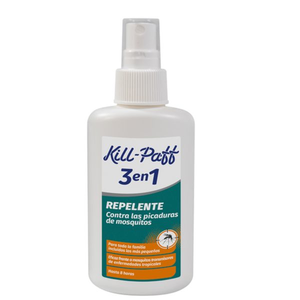 Kill-Paff 3 in 1 Afweermiddel tegen muggen 100 ml