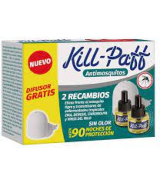 Kill Paff Insecticide elektrisch diffuser + 2 vervangingen