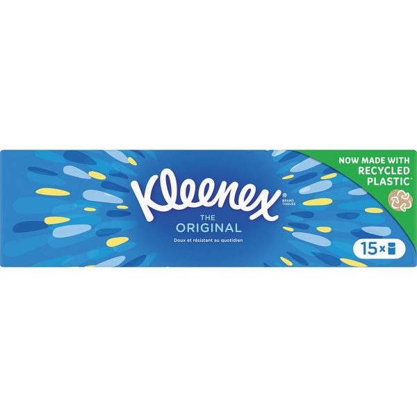 Kleenex Fazzoletti Originale 15 Pacchetti 3 Strati