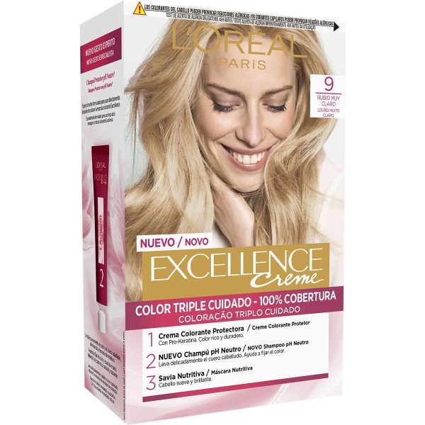 L’Oreal Paris Teinture Excellence Crème 09 Blond très clair