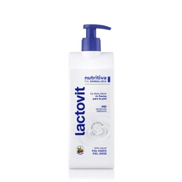 Lactovit Original Voedende lichaamsmelk 400 ml doseerapparaat