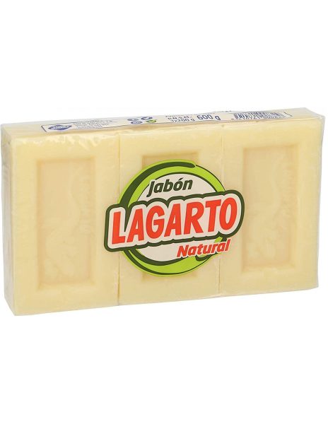 Lagarto Savon naturel pastille pack 3 unités x 200 g