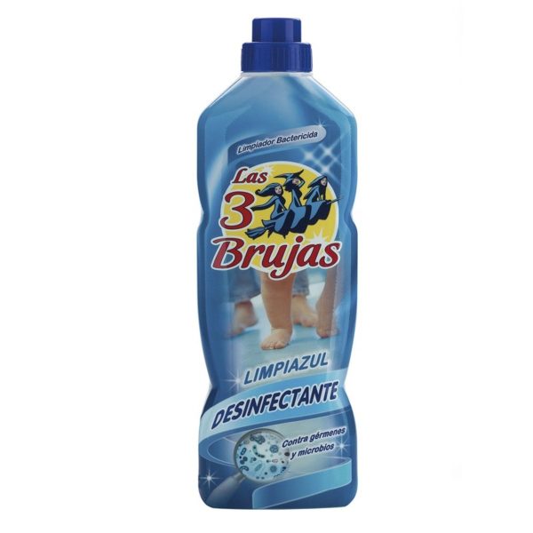 Le 3 Streghe Detergente blu disinfettante 1 litro
