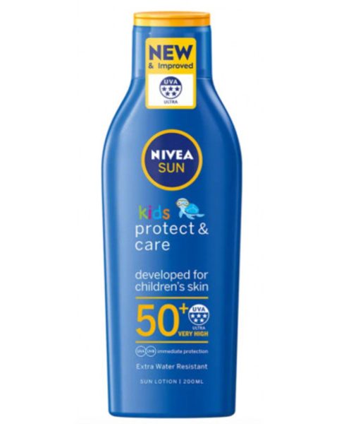 Zonnecrème Kinderen SPF50+ 200Ml Nivea Sun