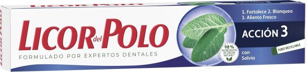 Licor Del Polo Tandpasta Actie 3 75 ml