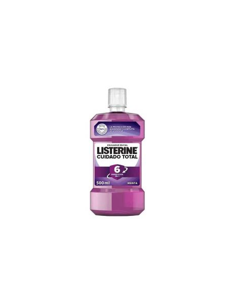 Listerine Zero Cuidado Total Enxágue bucal sabor suave 500 ml