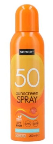Lotion F50 Spray 200 ml Sence