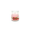 Lumar Aromatic Kaars geparfumeerd aroma Aardbeien met Room kom 100 g
