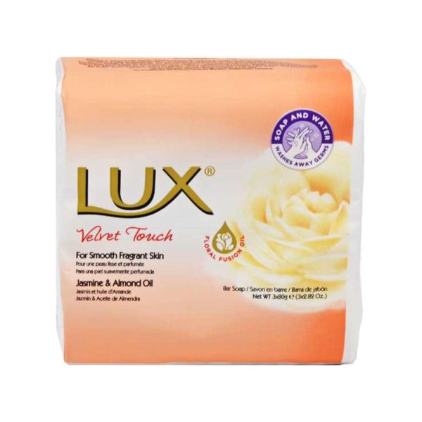 Lux Velvet Touch Zeep Jasmijn & Amandelolie 3 Tabletten