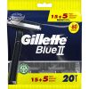 Μηχανή Ξυρίσματος Φορτιζόμενη Gillette Blue Ii Σταθερή 15 + 5