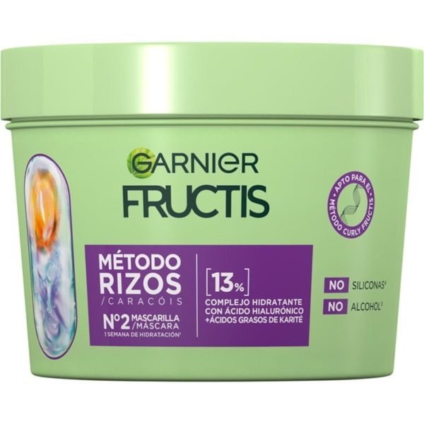 Masque Capillaire Fructis Méthode Boucles 370 Ml