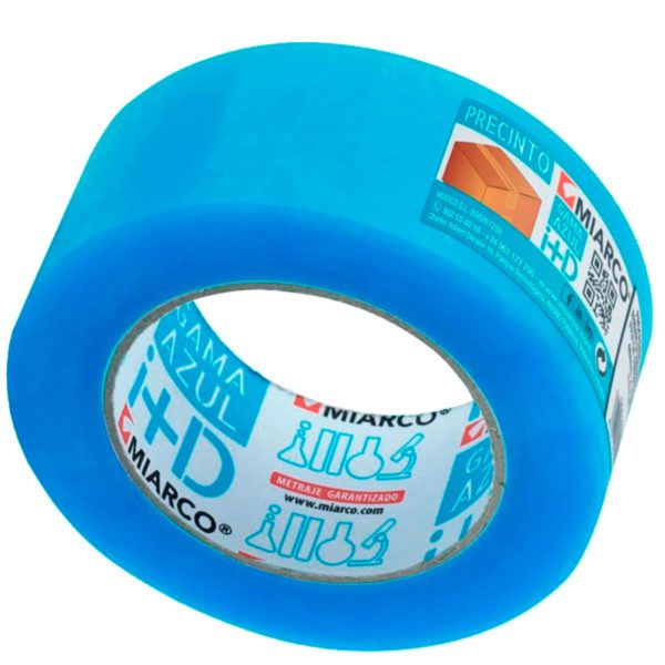 Miarco Fita embalar transparente tom azul 66 m x 48mm