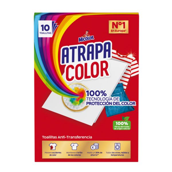 Micolor Toallitas 10 Unidades Atrapacolor