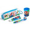 Neceser Super Mario Bucal Dentifrico + Cepillo Dental + Vasito