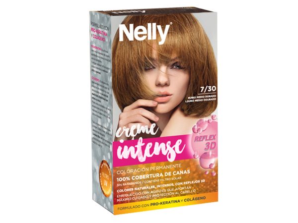 Nelly Teinture Blond Moyen Doré 7.3