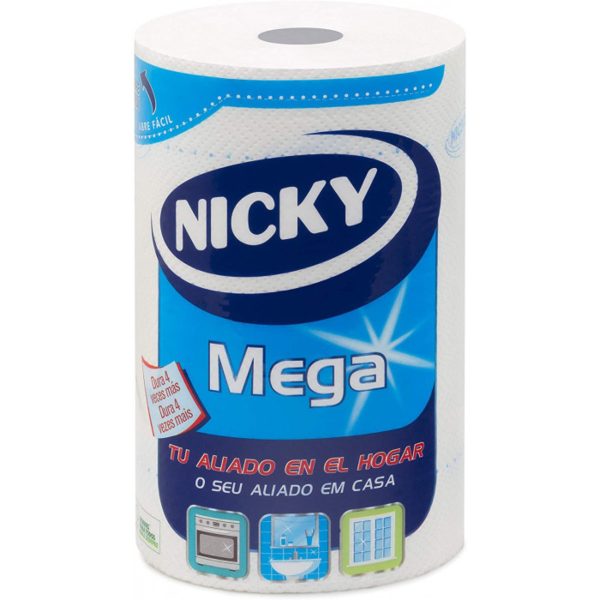 Nicky Papel Cocina Mega Compacto 4 Rollos