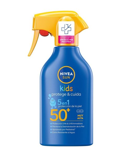 Nivea Sun 270 ml Kinderen Beschermt & Verzorgt Zonne Spray Spf 50+