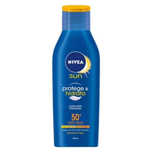 Nivea Sun schützt & pflegt Sonnenmilch SPF50+ 400 ml