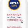 Nivea Sun Sensitive 200 ml Antialergias Solares Loción Solar Spf 50+
