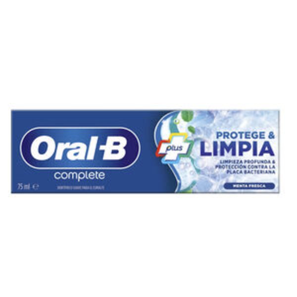 Oral-B Dentífrico Complete Enxágue Bucal + Clareador 75 Ml