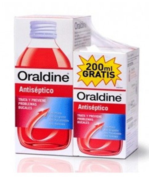 Oraldine Colutorio Antisséptico 400 + 200 ml