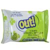 Out! toalhinhas Antimosquitos citronela 15ud