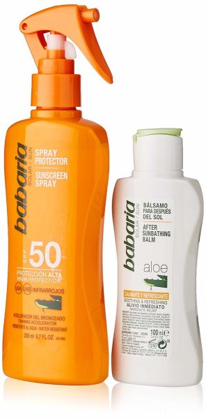 Pack Zonnebescherming Spf 50 + Kalmerende AfterSun balsem 100 Ml